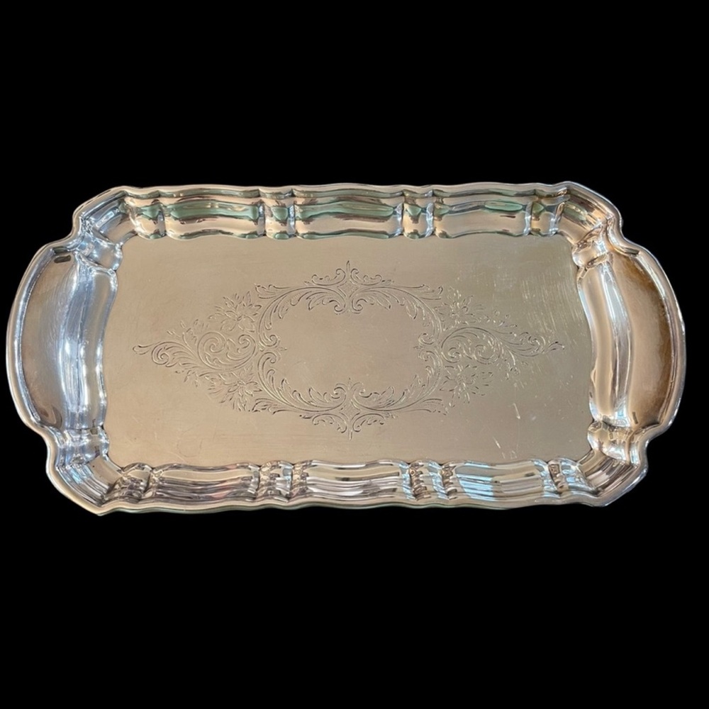 Birks Regency Plate Creamer and Bowl Set
